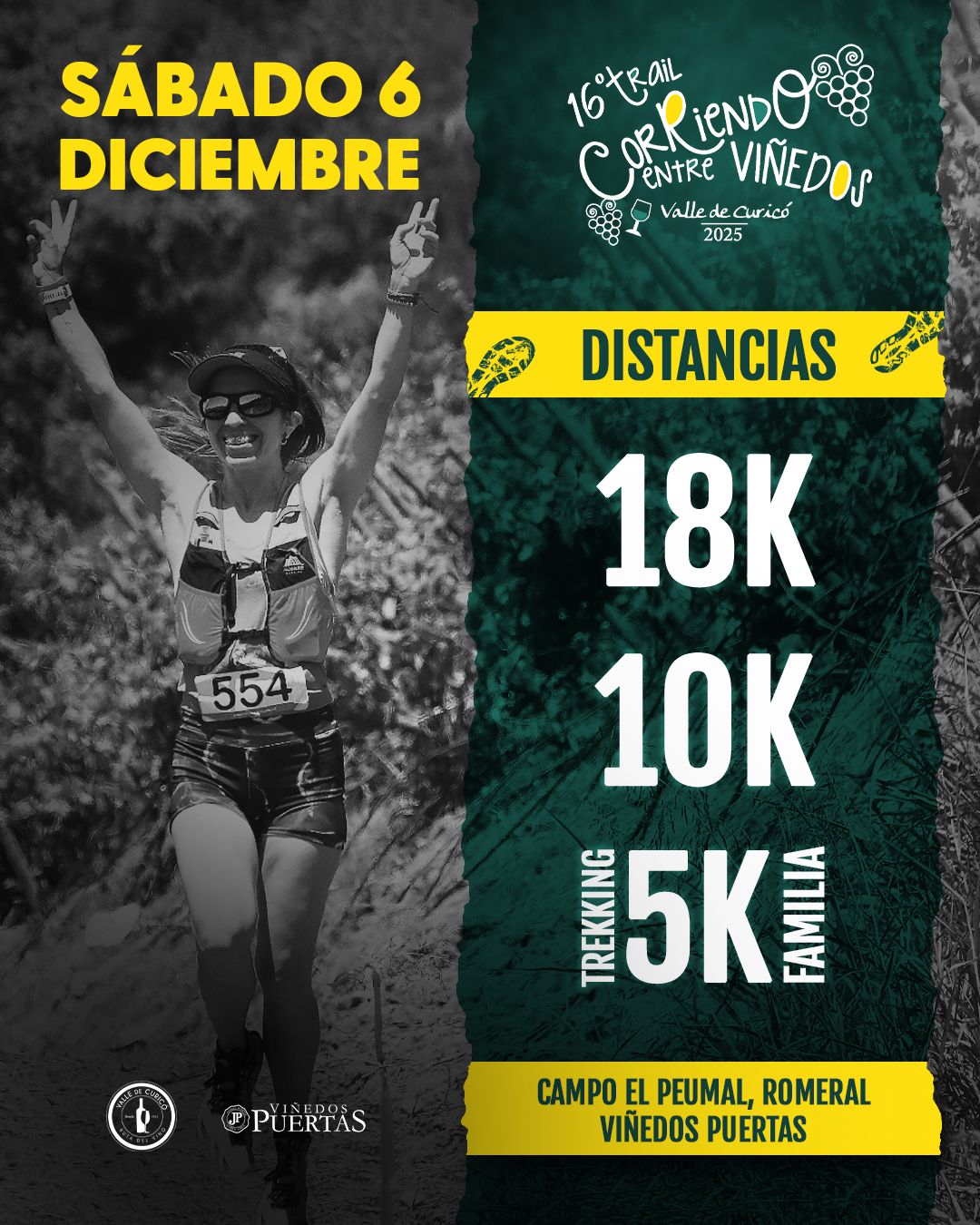 16° TRAIL CORRIENDO ENTRE VIÑEDOS