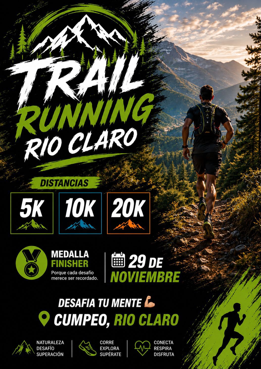 TRAIL RUNNING RIO CLARO — imagen