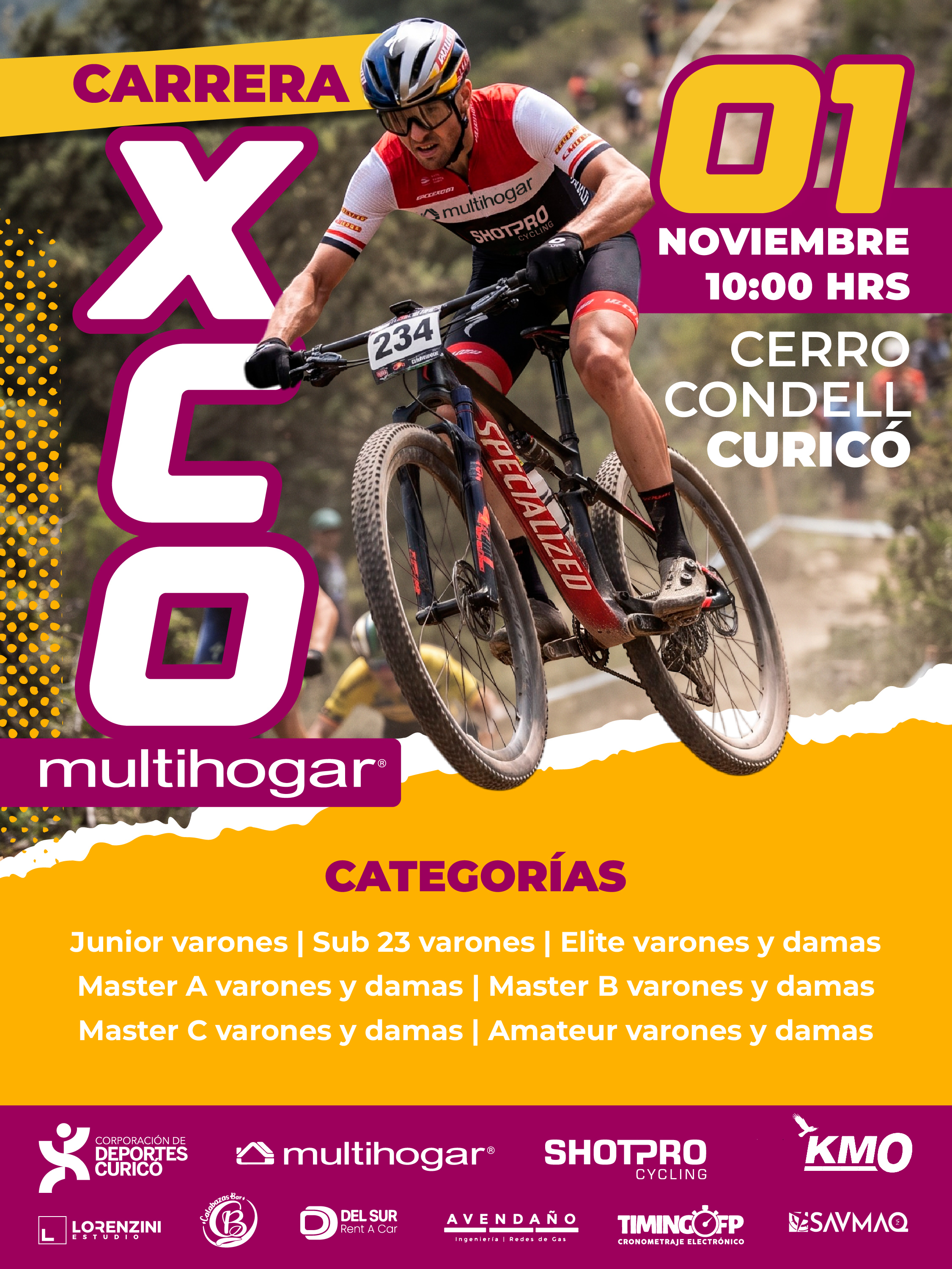 Carrera XCO Multihogar 2026 — imagen